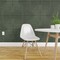 Peel & Stick Wallpaper 2FT Wide Modern Mudcloth Mosaic Green Farmhouse Boho Geometric Bohemian Diamond Custom Removable Wallpaper by Spoonflower